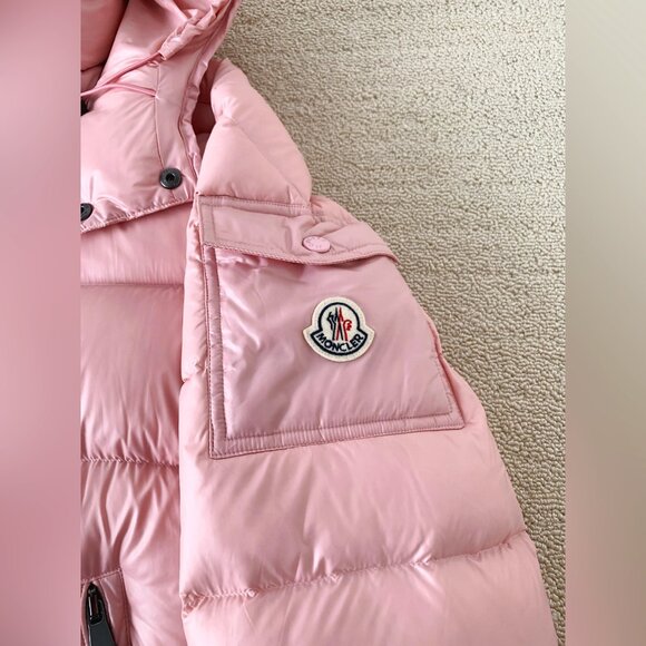 Moncler Pink Down Maire Jacket - Picture 11 of 15